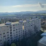Spacious 3br In Center For 5 Floor River View With 4 Balconies Near Bojnice Apartment *