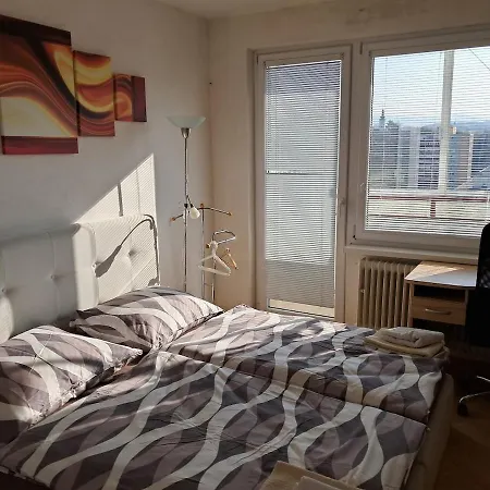 Spacious 3br In Center For 5 Floor River View With 4 Balconies Near Bojnice * Prievidza