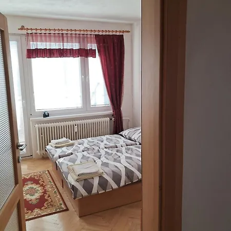 Spacious 3br In Center For 5 Floor River View With 4 Balconies Near Bojnice