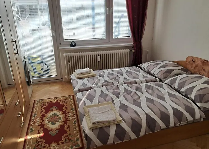 Spacious 3 Bedroom Apartment Prievidza Center For 5 Guests 4 Balconies Near Bojnice פריבידזה